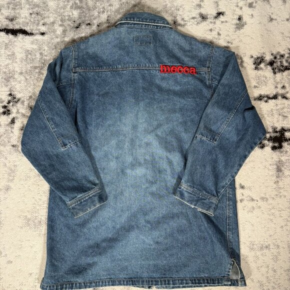 Y2K Mecca Jeans Denim Embroidery Jacket - Picture 4 of 6